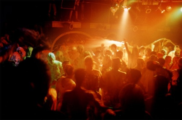 La piste du Fuse envahie de mousse, 26 août 1995.