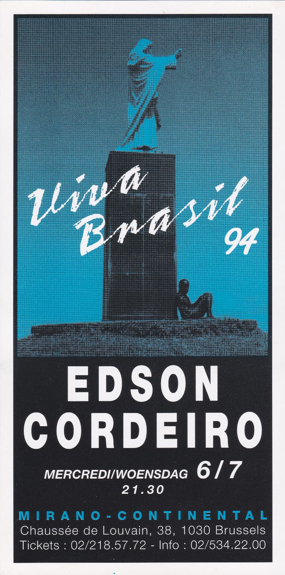 Edson Cordeiro · Viva Brasil 94 - Mirano Continental, 6 juillet 1994